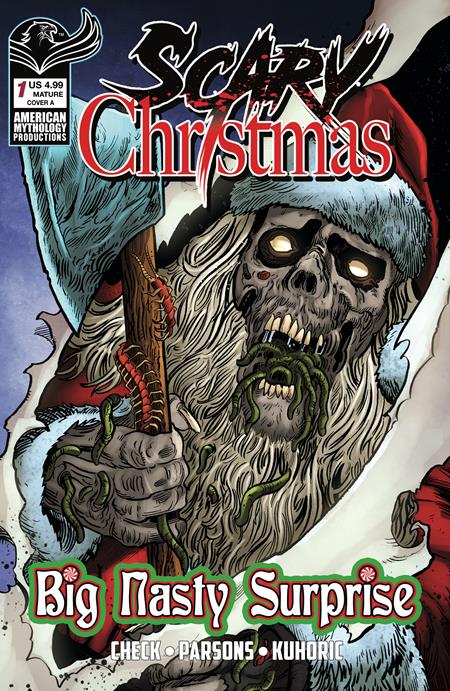 SCARY CHRISTMAS BIG NASTY SURPRISE #1 CVR A BUZ HASSON (MR) Prana Publishers G.O. Parsons, S.A. Check, James Kuhoric Emanuele Tommarelli Buz Hasson PREORDER