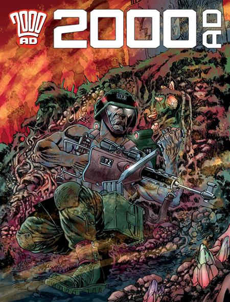 2000 AD PROG #2511 Rebellion Publishing Rob Williams, Arthur Wyatt, Geoffrey D. Wessel, T.C. Eglington Henry Flint, Neil Edwards, Ben Willsher, Karl Richardson PJ Holden PREORDER