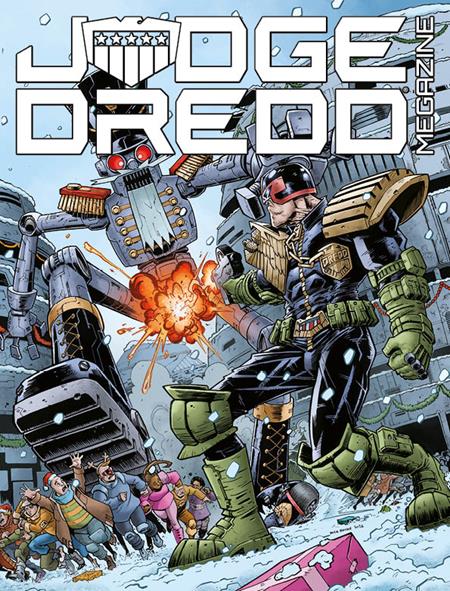 JUDGE DREDD MEGAZINE #499 Rebellion Publishing Kenneth Niemand, Andi Ewington, Liam Johnson, James Peaty Paul Marshall, Simon Jacob, Nick Dyer, Jake Lynch Nick Roche PREORDER