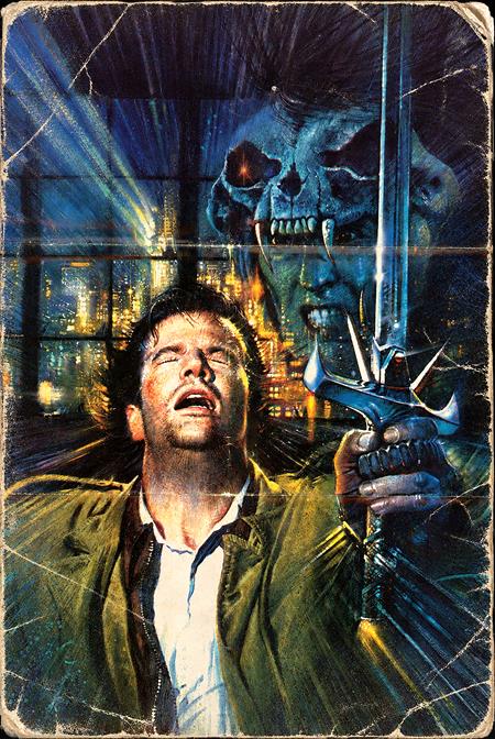 HIGHLANDER THE ORIGINAL SCREENPLAY #1 (OF 4) CVR K ORIGINAL POSTER BRIAN BYSOUTH VIRGIN CARDSTOCK VAR Titan Comics Gregory Widen Szymon Kudranski Brian Bysouth PREORDER