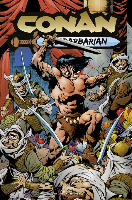 CONAN THE BARBARIAN #38 CVR B AARON LOPRESTI (MR) Titan Comics Jim Zub Ivan Gil Aaron Lopresti PREORDER