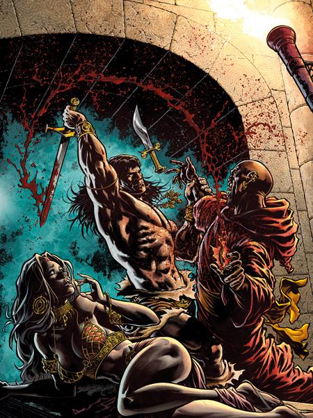 SAVAGE SWORD OF CONAN REFORGED #8 CVR C IAN CHURCHILL VIRGIN CARDSTOCK VAR (MR) Titan Comics Roy Thomas Dick Giordano Ian Churchill PREORDER