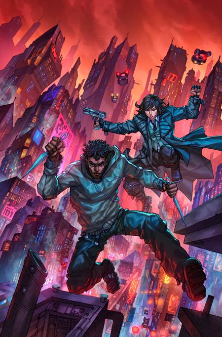 BLADE RUNNER TOKYO NEXUS DIE WITH HONOR #2 (OF 4) CVR E ALAN QUAH VIRGIN CARDSTOCK VAR Titan Comics Nancy A. Collins Mariano Taibo Alan Quah PREORDER