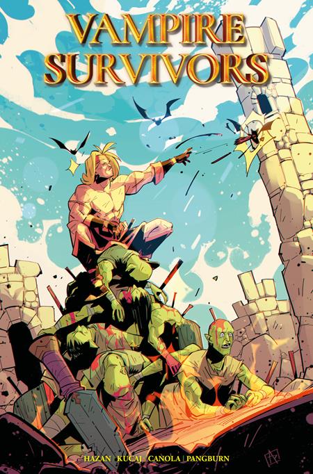 VAMPIRE SURVIVORS #4 (OF 4) CVR A ALESSIO PETILLO Titan Comics David Hazan Jimmy Kucaj, Jão Canola Alessio Petillo PREORDER