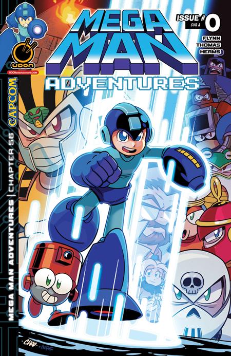 MEGA MAN ADVENTURES #0 (ONE SHOT) CVR A CHAD THOMAS UDON Entertainment Ian Flynn Chad Thomas Chad Thomas PREORDER