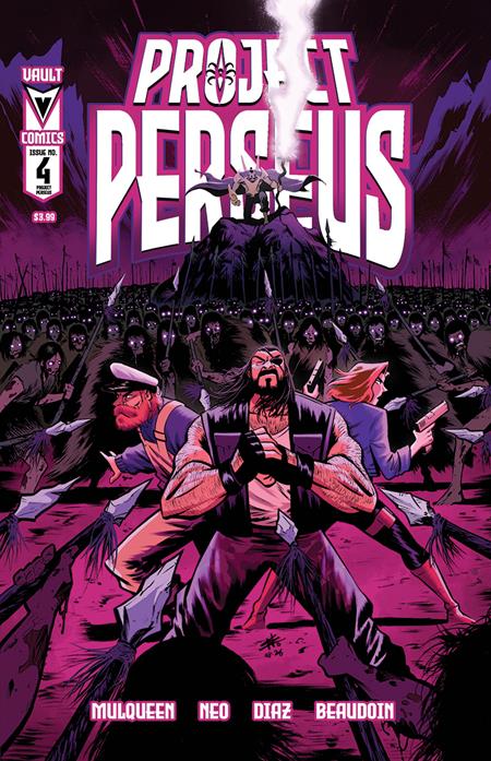 PROJECT PERSEUS #4 CVR A EDISON NEO Vault Comics Jack Mulqueen Edison Neo Edison Neo PREORDER