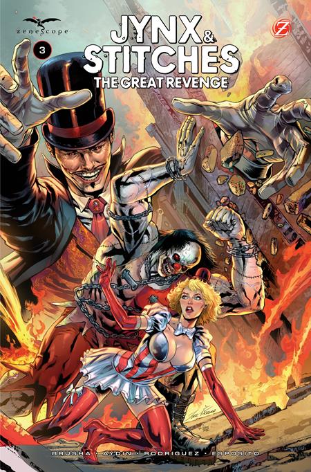 JYNX AND STITCHES GREAT REVENGE #3 (OF 3) CVR B IGOR VITORINO VAR Zenescope Entertainment Joe Brusha Hakan Aydin Igor Vitorino PREORDER