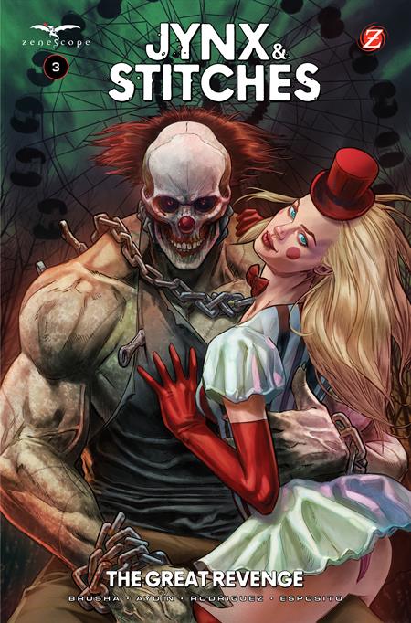 JYNX AND STITCHES GREAT REVENGE #3 (OF 3) CVR C AL BARRIONUEVO VAR Zenescope Entertainment Joe Brusha Hakan Aydin Al Barrionuevo PREORDER