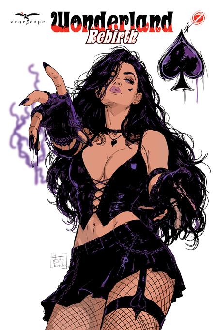 WONDERLAND REBIRTH (ONE SHOT) CVR B JOSEPHINE TOMARCHIO VAR Zenescope Entertainment Joe Brusha, Chas! Pangburn Saint Yak Josephine Tomarchio PREORDER