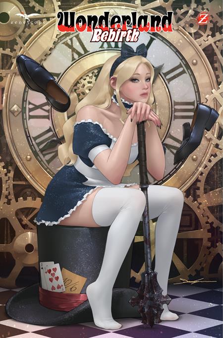 WONDERLAND REBIRTH (ONE SHOT) CVR C JEEHYUNG LEE VAR Zenescope Entertainment Joe Brusha, Chas! Pangburn Saint Yak JeeHyung Lee PREORDER