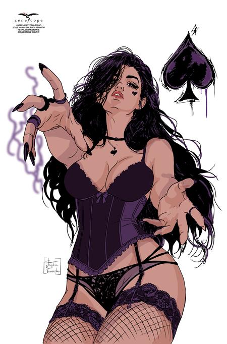 WONDERLAND REBIRTH (ONE SHOT) CVR D INC 1:20 JOSEPHINE TOMARCHIO VAR Zenescope Entertainment Joe Brusha, Chas! Pangburn Saint Yak Josephine Tomarchio PREORDER