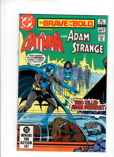 The Brave and the Bold, Vol. 1 #190 (1982) Buy & Sell Comics Online Comic Shop Toronto Canada