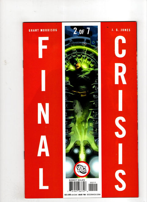 Final Crisis #2 (Cvr B) (2008) J.G. Jones Variant B J.G. Jones Variant Buy & Sell Comics Online Comic Shop Toronto Canada