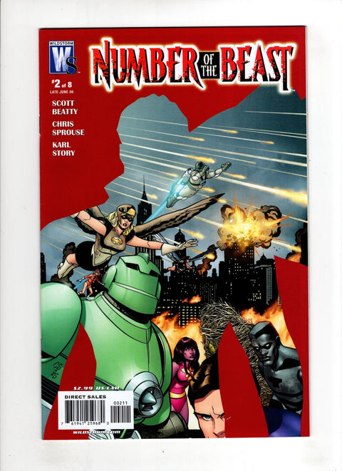 Number of the Beast #2 (2008) Buy & Sell Comics Online Comic Shop Toronto Canada