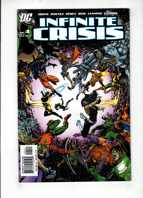 Infinite Crisis #4 (Cvr B) (2006) George Pérez Variant B George Pérez Variant Buy & Sell Comics Online Comic Shop Toronto Canada