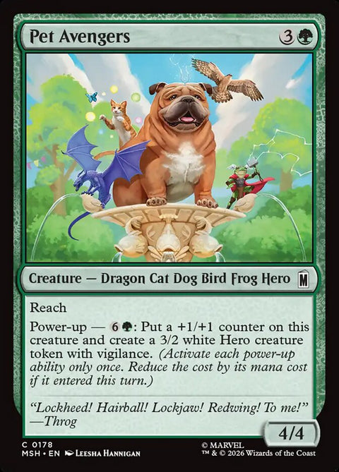 Pet Avengers (Foil)