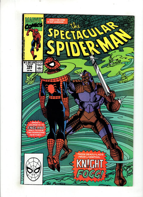 The Spectacular Spider-Man, Vol. 1 #166 (1990) Buy & Sell Comics Online Comic Shop Toronto Canada