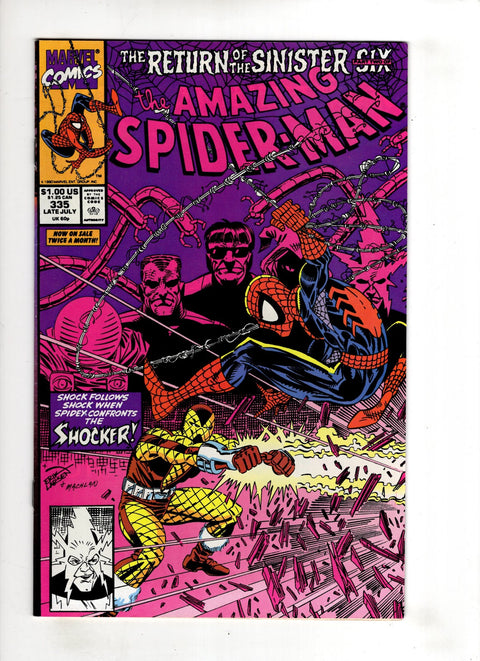 The Amazing Spider-Man, Vol. 1 #335 (1990) Buy & Sell Comics Online Comic Shop Toronto Canada