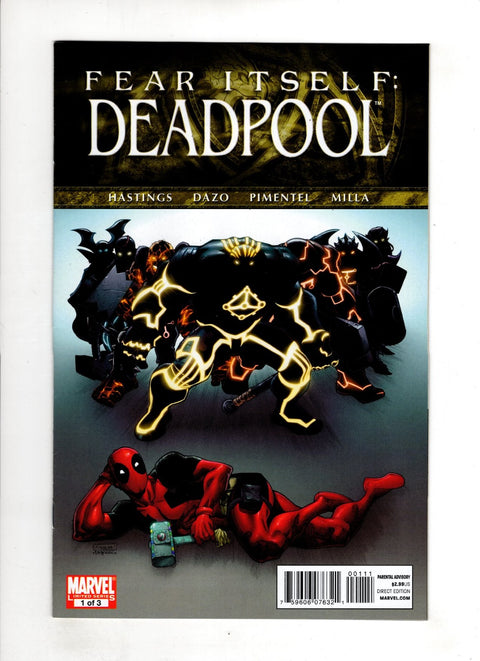 Fear Itself: Deadpool #1 (2011) Buy & Sell Comics Online Comic Shop Toronto Canada