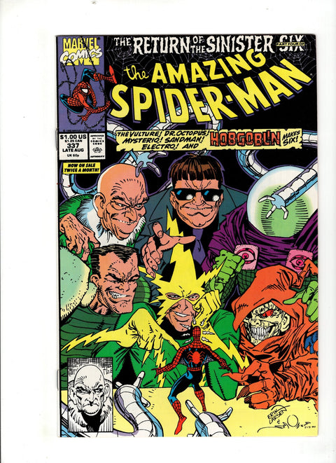 The Amazing Spider-Man, Vol. 1 #337 (1990) Buy & Sell Comics Online Comic Shop Toronto Canada
