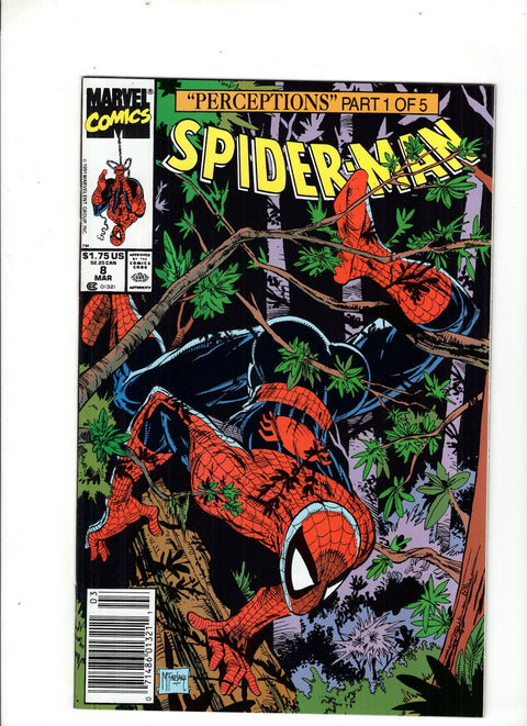 Spider-Man, Vol. 1 #8 (1991) Newsstand Edition Newsstand Edition Buy & Sell Comics Online Comic Shop Toronto Canada