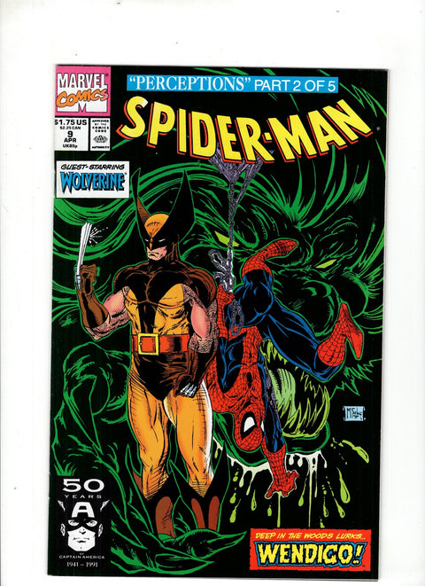 Spider-Man, Vol. 1 #9 (1991) Buy & Sell Comics Online Comic Shop Toronto Canada