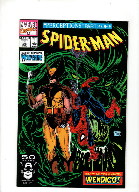 Spider-Man, Vol. 1 #9 (1991) Buy & Sell Comics Online Comic Shop Toronto Canada