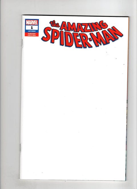 The Amazing Spider-Man, Vol. 5 #1 (Cvr G) (2018) Blank Variant G Blank Variant Buy & Sell Comics Online Comic Shop Toronto Canada