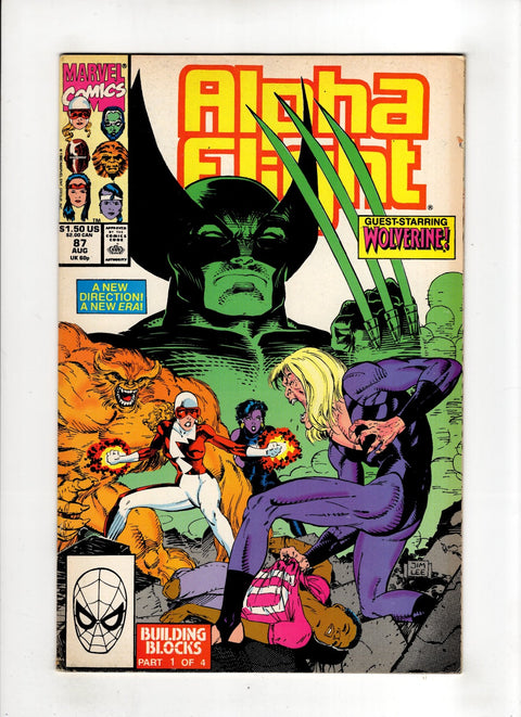 Alpha Flight, Vol. 1 #87 (1990) Jim Lee Jim Lee Buy & Sell Comics Online Comic Shop Toronto Canada