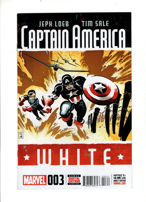 Captain America: White, Vol. 2 #3 (Cvr A) (2015) Tim Sale A Tim Sale Buy & Sell Comics Online Comic Shop Toronto Canada
