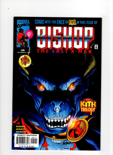 Bishop: The Last X-Man #5 (1999) Buy & Sell Comics Online Comic Shop Toronto Canada