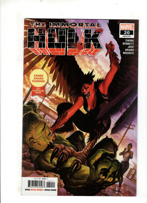 The Immortal Hulk #20 (2019) Alex Ross Secret Bloody Variant Alex Ross Secret Bloody Variant Buy & Sell Comics Online Comic Shop Toronto Canada