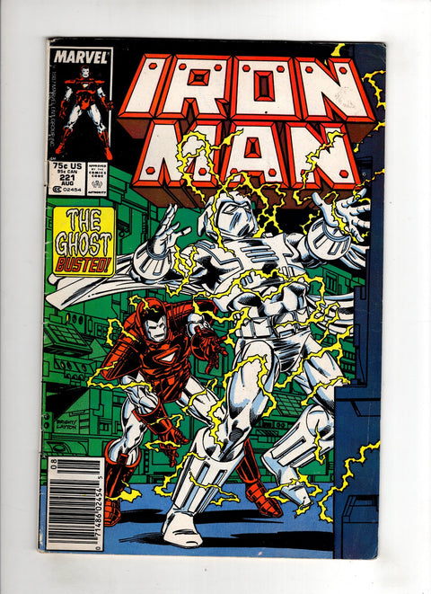 Iron Man, Vol. 1 #221 (1987) Newsstand Edition Newsstand Edition Buy & Sell Comics Online Comic Shop Toronto Canada