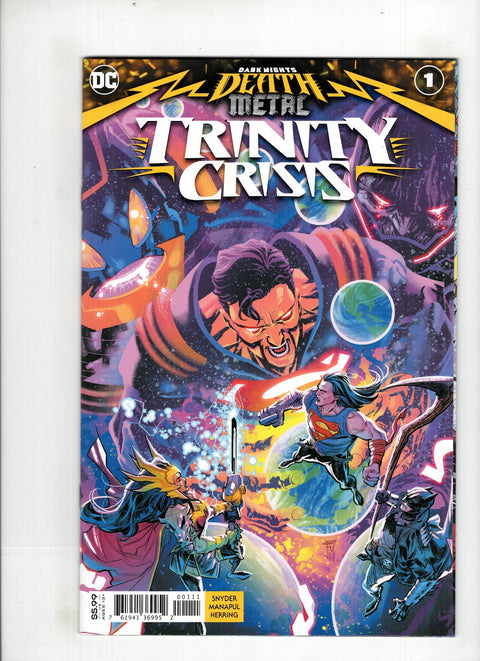 Dark Nights: Death Metal - Trinity Crisis #1 (Cvr A) (2020) Francis Manapul Card Stock A Francis Manapul Card Stock Buy & Sell Comics Online Comic Shop Toronto Canada