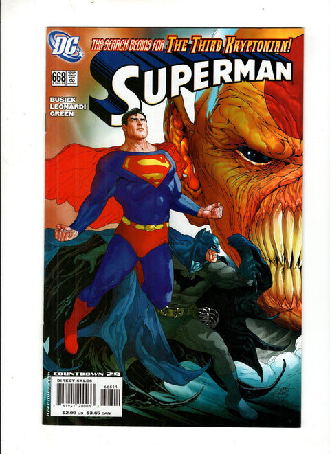 Superman, Vol. 1 #668 (2007) Buy & Sell Comics Online Comic Shop Toronto Canada