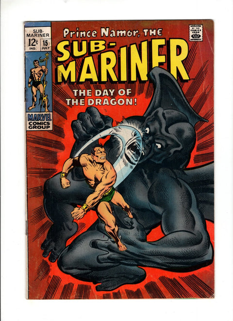 Sub-Mariner, Vol. 1 #15 (1969) Buy & Sell Comics Online Comic Shop Toronto Canada