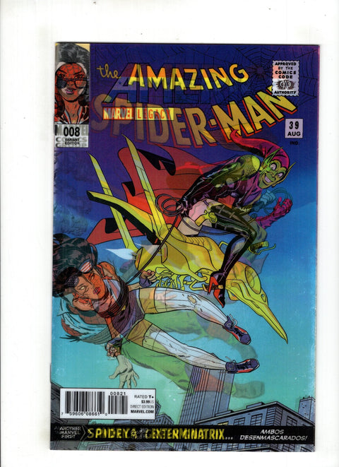 America #8 (Cvr B) (2017) Variant Ben Caldwell Lenticular Homage B Variant Ben Caldwell Lenticular Homage Buy & Sell Comics Online Comic Shop Toronto Canada