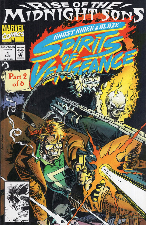 Ghost Rider / Blaze: Spirits of Vengeance #1 (1992) Buy & Sell Comics Online Comic Shop Toronto Canada