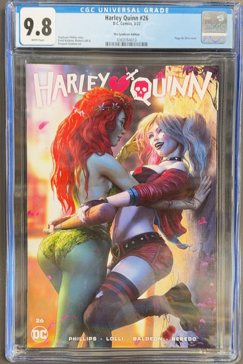 Harley Quinn, Vol. 4 #26 (CGC 9.8) (2023) F Tiago Da Silva Exclusive Variant Buy & Sell Comics Online Comic Shop Toronto Canada