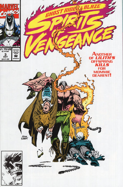 Ghost Rider / Blaze: Spirits of Vengeance #3 (1992) Buy & Sell Comics Online Comic Shop Toronto Canada