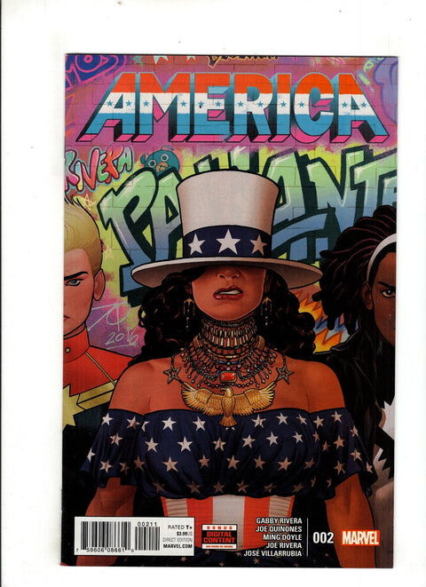 America #2 (Cvr A) (2017) Joe Quinones A Joe Quinones Buy & Sell Comics Online Comic Shop Toronto Canada