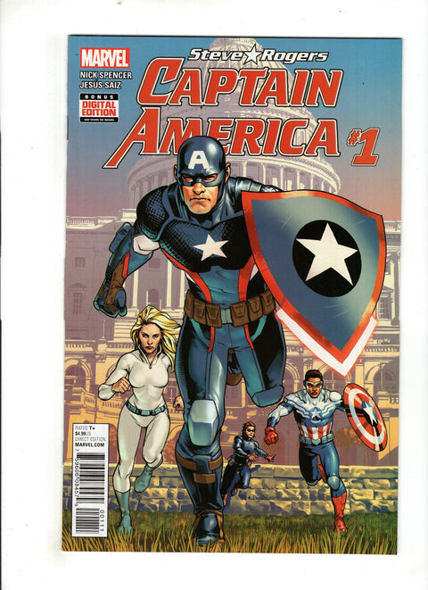 Captain America: Steve Rogers #1 (Cvr A) (2016) Jesus Saiz A Jesus Saiz Buy & Sell Comics Online Comic Shop Toronto Canada