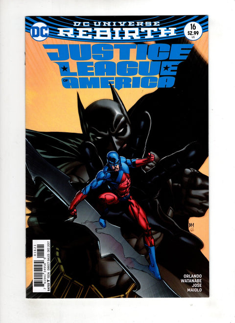 Justice League Of America, Vol. 5 #16 (Cvr B) (2017) Variant Doug Mahnke B Variant Doug Mahnke Buy & Sell Comics Online Comic Shop Toronto Canada