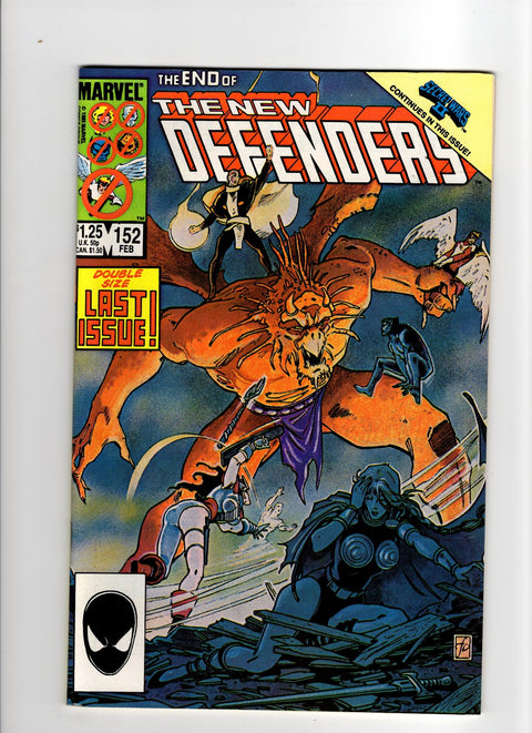The Defenders, Vol. 1 #152 (1985) Buy & Sell Comics Online Comic Shop Toronto Canada