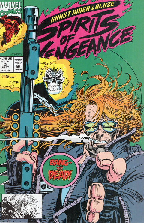 Ghost Rider / Blaze: Spirits of Vengeance #2 (1992) Buy & Sell Comics Online Comic Shop Toronto Canada