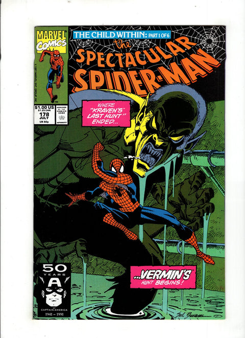 The Spectacular Spider-Man, Vol. 1 #178 (1991) Buy & Sell Comics Online Comic Shop Toronto Canada