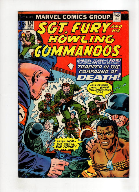 Sgt. Fury and His Howling Commandos #120 (1974) Buy & Sell Comics Online Comic Shop Toronto Canada