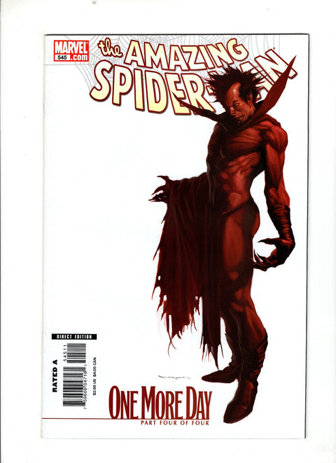 The Amazing Spider-Man, Vol. 2 #545 (Cvr B) (2008) Marko Djurdjević B Marko Djurdjević Buy & Sell Comics Online Comic Shop Toronto Canada