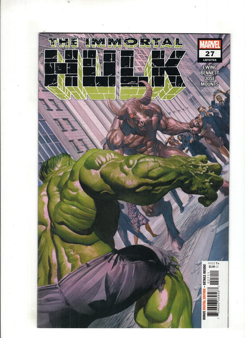 The Immortal Hulk #27 (Cvr A) (2019) Alex Ross A Alex Ross Buy & Sell Comics Online Comic Shop Toronto Canada
