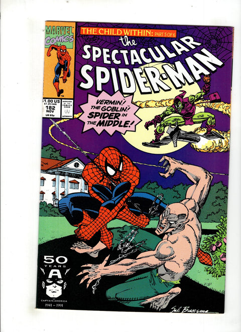 The Spectacular Spider-Man, Vol. 1 #182 (1991) Buy & Sell Comics Online Comic Shop Toronto Canada